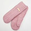 Перчатки, варежки, митенки Noryalli 57401 флис жен. Варежки - розовый