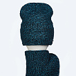 Комплекты Static 55745-1 (колпак+шарф) Комплект - 106 т.бирюза-т.синий
