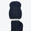 Комплекты Static 992069-1 (колпак+шарф) Комплект - 041 т.синий-серый