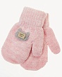 Перчатки, варежки, митенки Теплыши 803-TM (р-р 13/3-4 года) Варежки - розовый меланж