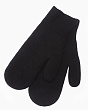 Перчатки, варежки, митенки Noryalli 59008 (р-р18) Варежки - черный