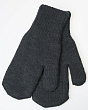 Перчатки, варежки, митенки Stigler 47-019 Варежки - т.серый