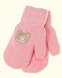 Перчатки, варежки, митенки Теплыши 836-TM шерсть (р-р 13/3-4 года) Варежки - розовый