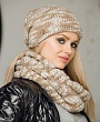 Комплекты Gulyann Knitwear Amore 1 флис (колпак+шарф-кольцо) Комплект - 1