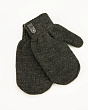Перчатки, варежки, митенки Теплыши 027-TMm Варежки для мальчика (9-10 лет) - антрацит
