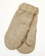 Перчатки, варежки, митенки Noryalli 53600 F флис Варежки - бежевый меланж