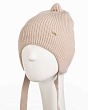 Головные уборы Поляярик 07-82-E Шапка для девочки флис (48-50) - бежевый