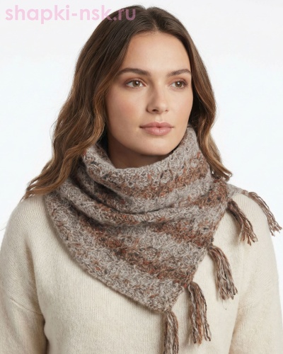 6832 SWS Шарф-снуд (56 х 52) - Шапки-НСК. Головные уборы оптом и в розницу.