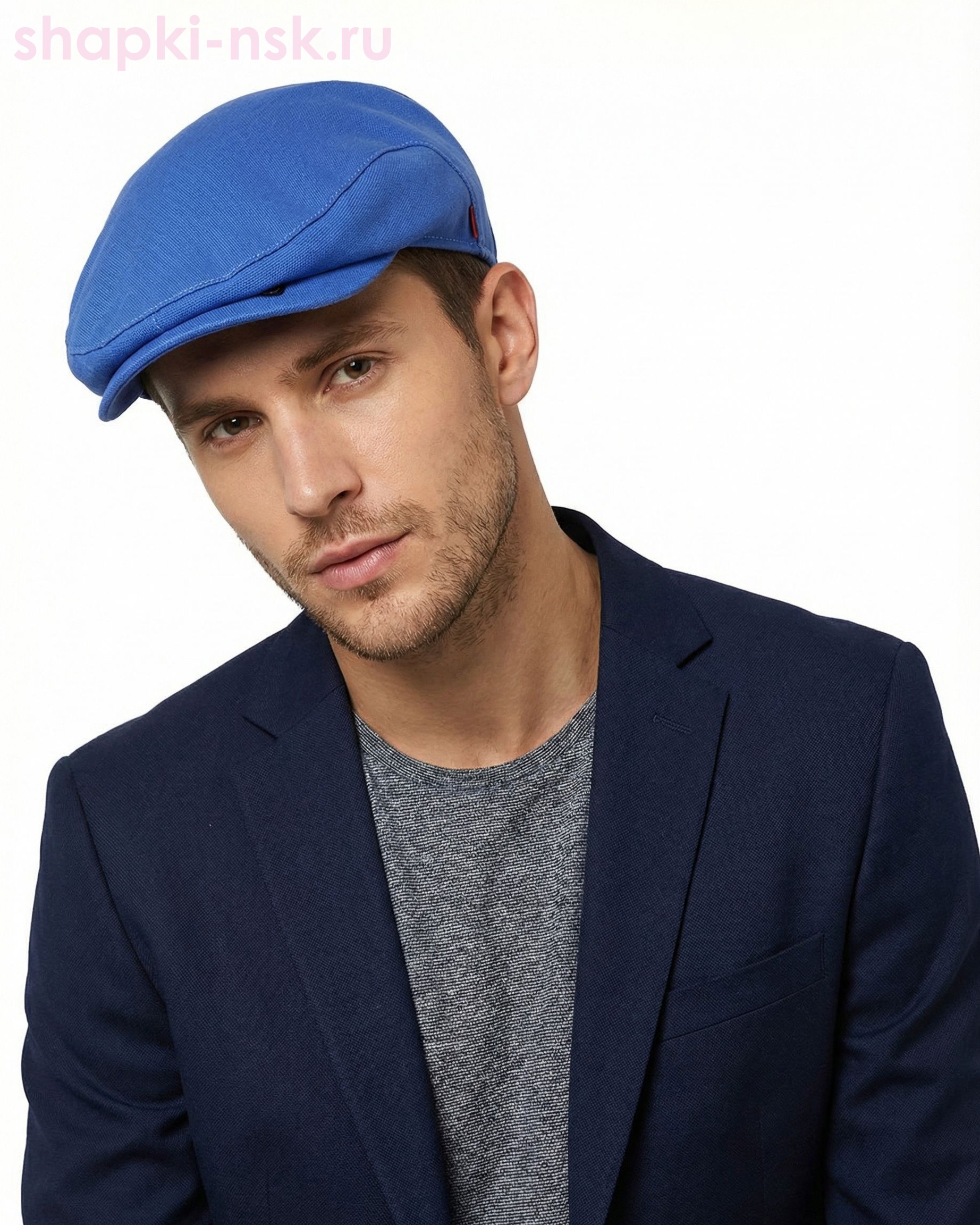 126-8 Кепка мужская хлопок (56-62)