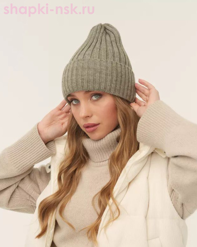 S 1159 Колпак женский флис (56-58) - Шапки-НСК. Головные уборы оптом и в розницу.