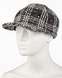 Головные уборы Инга Шляпный дом Дана логотип Бейсболка женская (57-59) - черный-белый