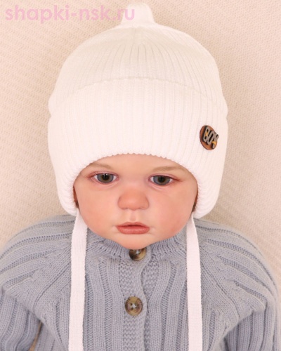 06-24-D Бини для мальчика (44-46) - Шапки-НСК. Головные уборы оптом и в розницу.