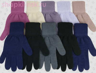 001-TGx Перчатки детские (11-13 лет) - Шапки-НСК. Головные уборы оптом и в розницу.