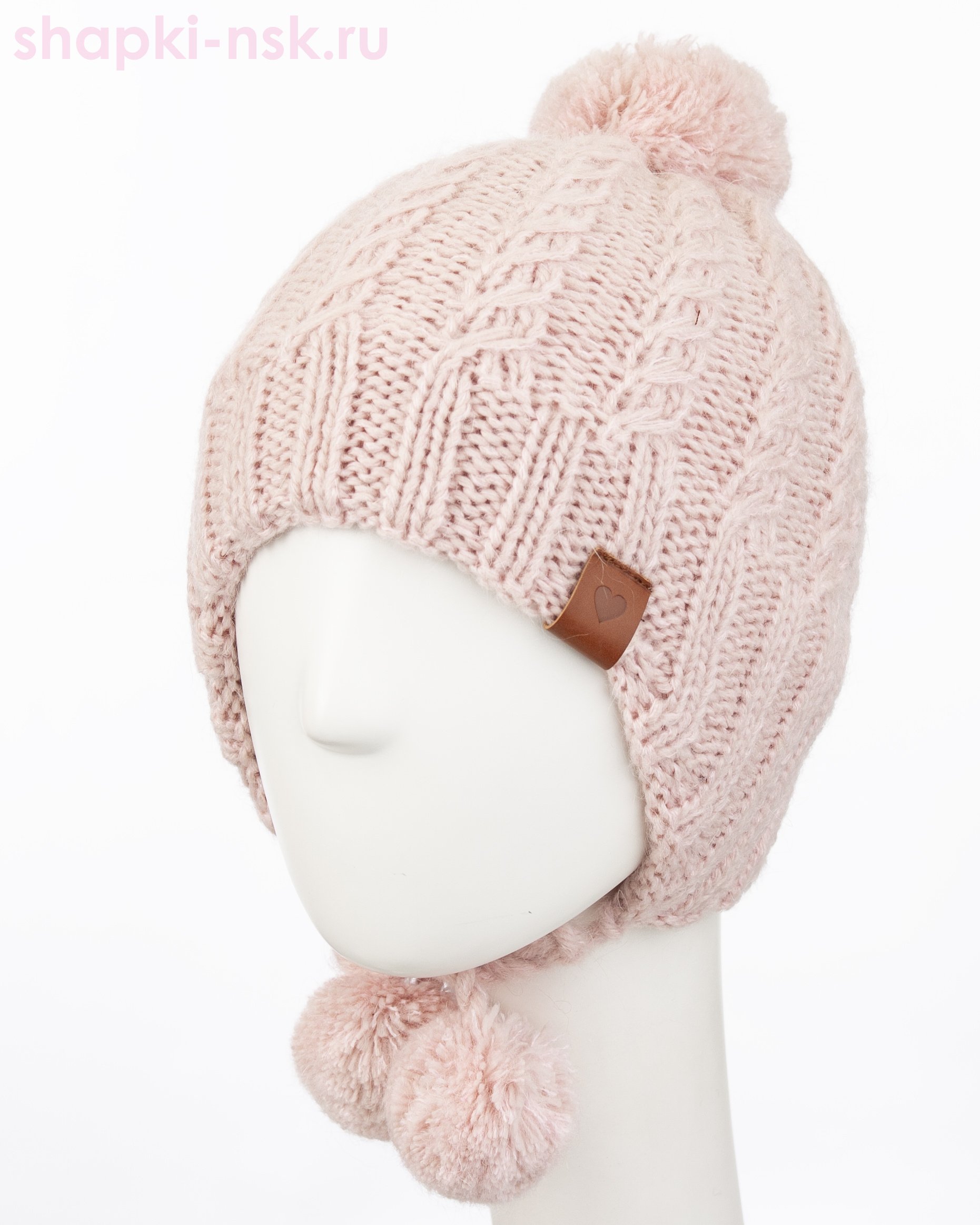 14257/2 MGU Ушанка для девочки флис (50-52)