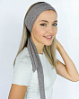 Головные уборы Verenitsa (Svetlitsa) 260.50/00-102 Повязка женская (54-58) - горошек мелкий-кофейный