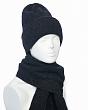 Комплекты Forti Деми-1 (колпак+шарф) Комплект - т.серый меланж