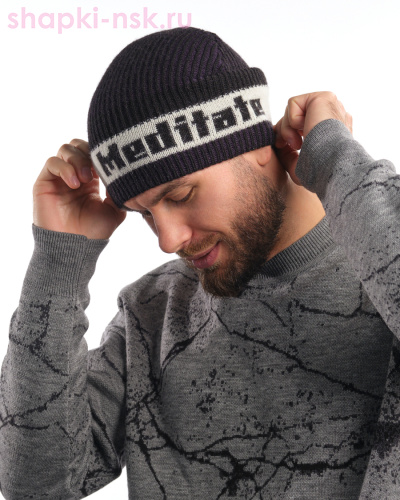 9796 Колпак мужской (57-59) - Шапки-НСК. Головные уборы оптом и в розницу.