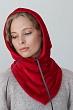 Головные уборы Verenitsa (Svetlitsa) 641.00/00-6 Капор-манишка (54-56) - красный