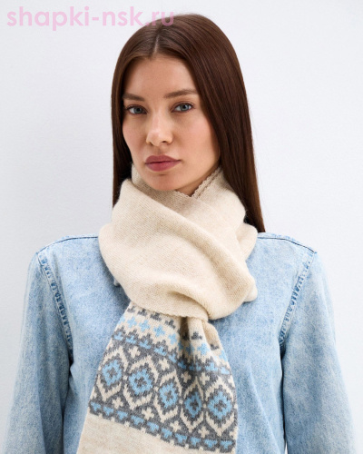 14587 MWS Шарф женский (170 х 22) - Шапки-НСК. Головные уборы оптом и в розницу.