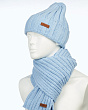 Комплекты Noryalli 42600/32600 (колпак+шарф) Комплект - голубой