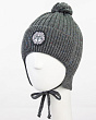 Головные уборы Marhatter 14521/2 MBU Ушанка для мальчика флис (50-54) - т.серый