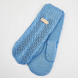 Перчатки, варежки, митенки Noryalli 58901 флис Варежки - голубой