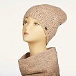 Комплекты Gulyann Knitwear Avrora флис (шапка+снуд) Комплект - camel