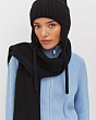 Комплекты Forti Айсберг (шапка+шарф) Комплект - черный