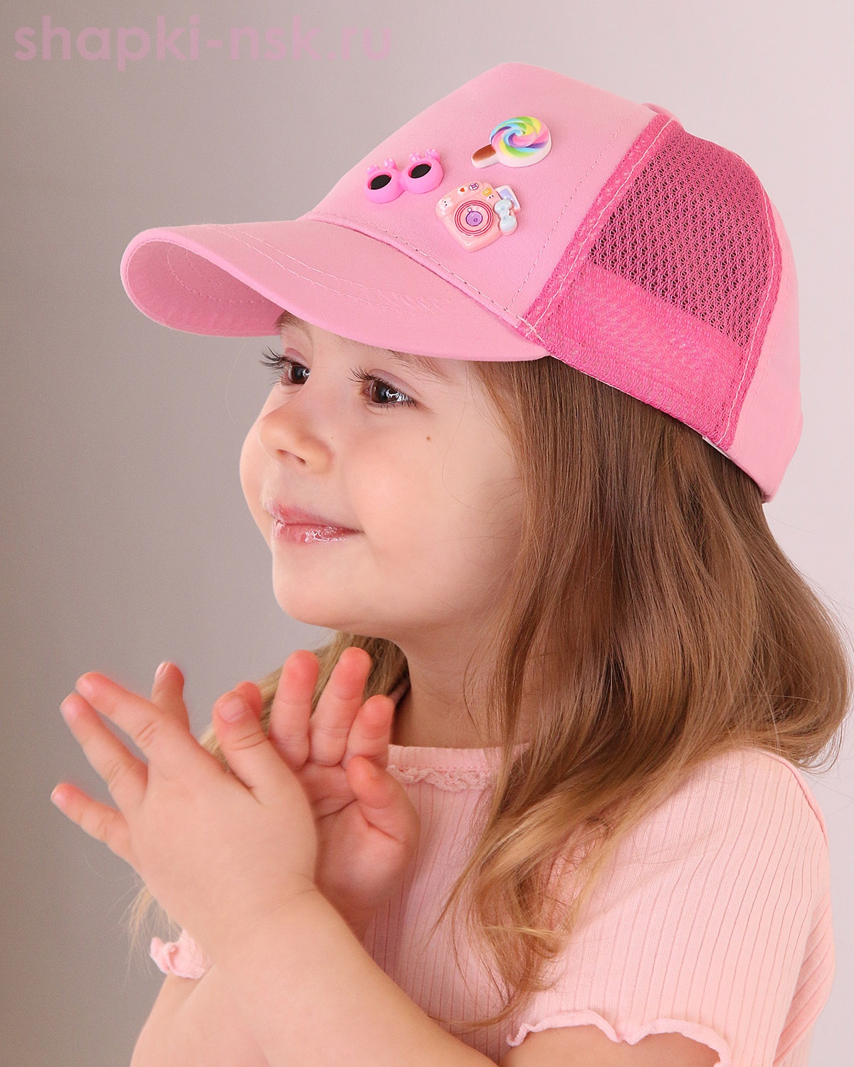 785-BS Бейсболка для девочки (48-50)