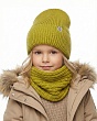 Комплекты Поляярик 18-76-L Комплект для девочки флис (колпак+снуд) (52-54) - 1