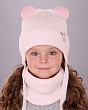 Комплекты Поляярик 02-82-M Комплект для девочки флис (шапка+снуд) (48-50) - 9