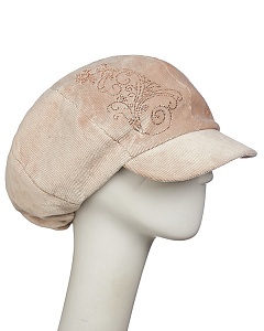 Американка Кепка флис вельвет велюр женская (56-58)