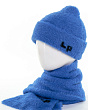 Комплекты Levelpro Чили-Сакура (колпак+шарф) Комплект - синий