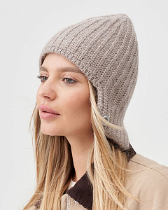 Агава пряжа Енот Ушанка женская (56-58)