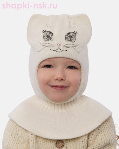 Анрия Шлем для девочки (4-6 лет) - Шапки-НСК. Головные уборы оптом и в розницу.