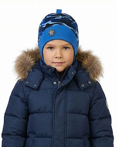 03-32-BT Шапка для мальчика (50-52)