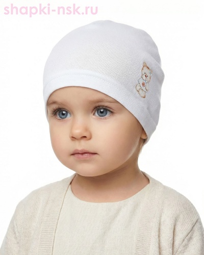 02-49-FT Шапка для девочки (36-38) - Шапки-НСК. Головные уборы оптом и в розницу.