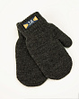 Перчатки, варежки, митенки Теплыши 080-TMm Варежки для мальчика (9-10 лет) - антрацит