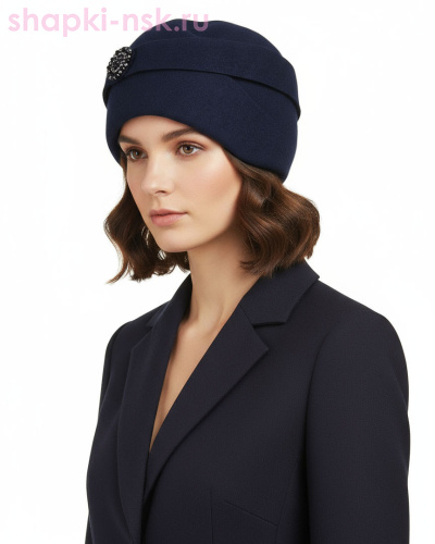 Эрика шерсть Шляпа женская (56-58) - Шапки-НСК. Головные уборы оптом и в розницу.