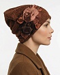 Головные уборы Инга Шляпный дом Колпак Розы 2 Бини женская флис (56-58) - 27