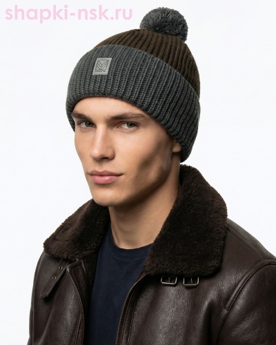 13125/2 MMH Шапка мужская флис (57-59) - Шапки-НСК. Головные уборы оптом и в розницу.