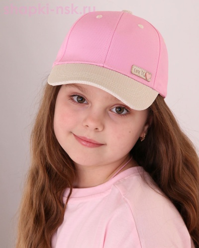 815-BS Бейсболка для девочки (52-54) - Шапки-НСК. Головные уборы оптом и в розницу.