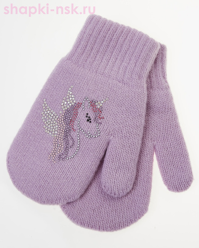 MC-239 Варежки для девочки (4-6 лет) - Шапки-НСК. Головные уборы оптом и в розницу.