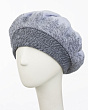 Головные уборы Di Lana Ванесса 259 Берет женский флис (56-59) - перванш-графит