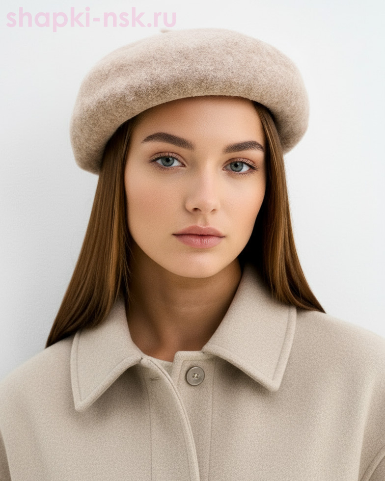 250329 Берет женский (56-58)