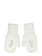 Перчатки, варежки, митенки Mialt Кошечка (1-10 лет) Варежки - белый
