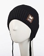 Головные уборы Поляярик 08-14-M Шапка для мальчика (48-50) - черный