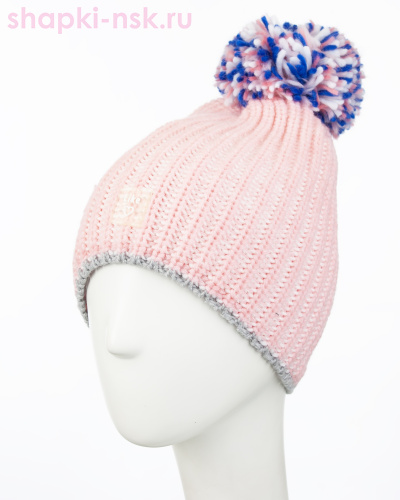 11396/2 MGH Колпак для девочки флис (54-56) - Шапки-НСК. Головные уборы оптом и в розницу.