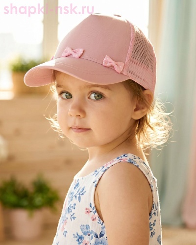 921-BS Бейсболка для девочки (48-50) - Шапки-НСК. Головные уборы оптом и в розницу.