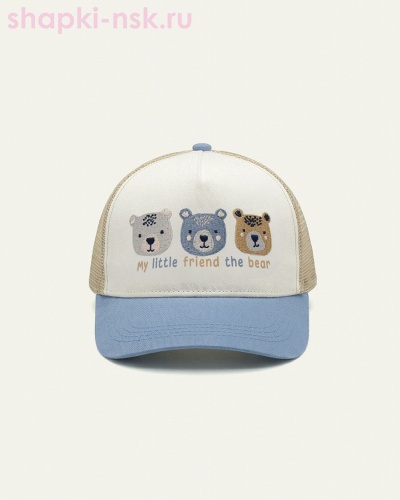 6043-MC Бейсболка для мальчика (48-50) - Шапки-НСК. Головные уборы оптом и в розницу.